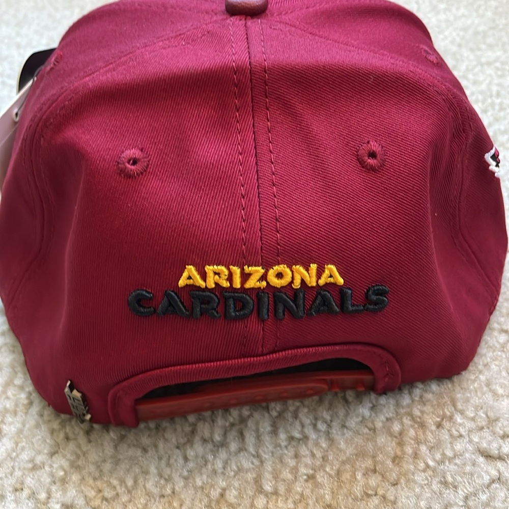 Arizona Cardinals Pro Standard Script Wordmark Snapback Hat men NWT - Picture 4 of 9